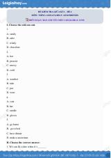 Đề thi giữa kì 2 Tiếng Anh 4 Family and Friends - Đề số 4